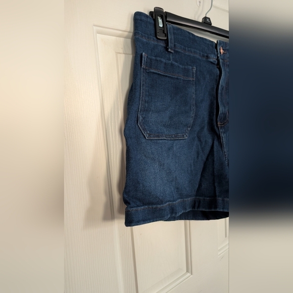 LC Lauren Conrad The Super High Rise Laguna Women's Denim Shorts Size 14 (EUC) - Picture 9 of 11